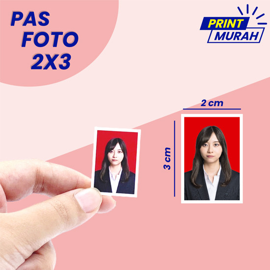 PAS FOTO 2 x 3