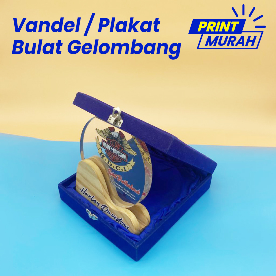 VANDEL / PLAKAT KAYU BULAT B2