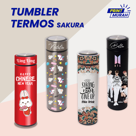 TUMBLER TERMOS SAKURA