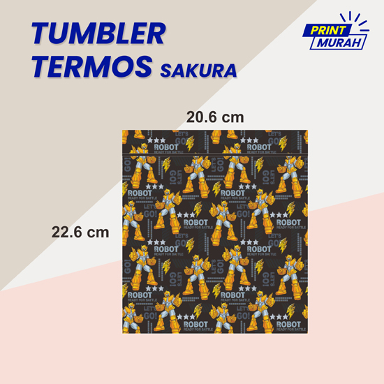 TUMBLER TERMOS SAKURA