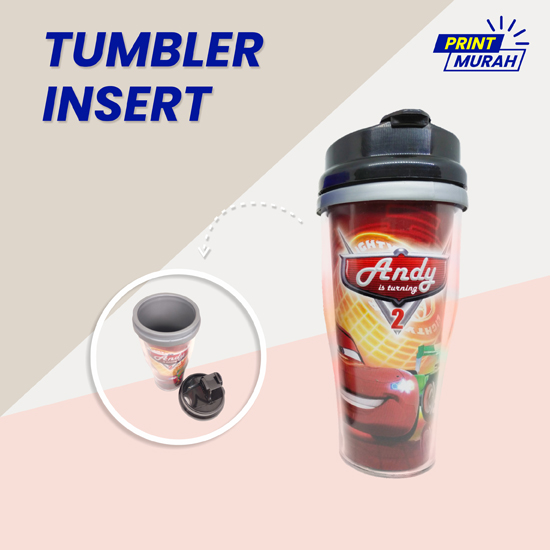 TUMBLER INSERT PAPER 19 cm