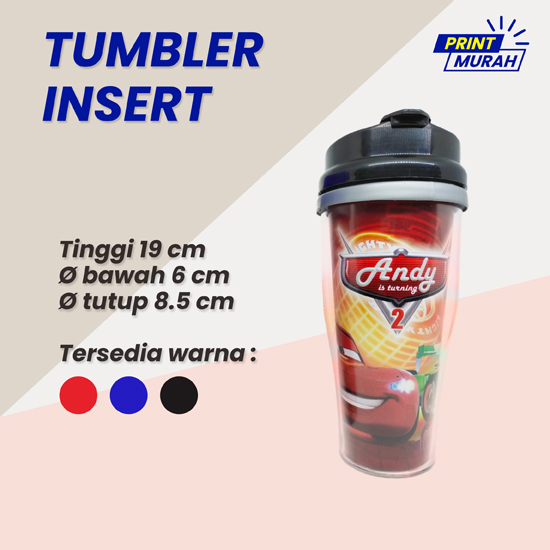 TUMBLER INSERT PAPER 19 cm